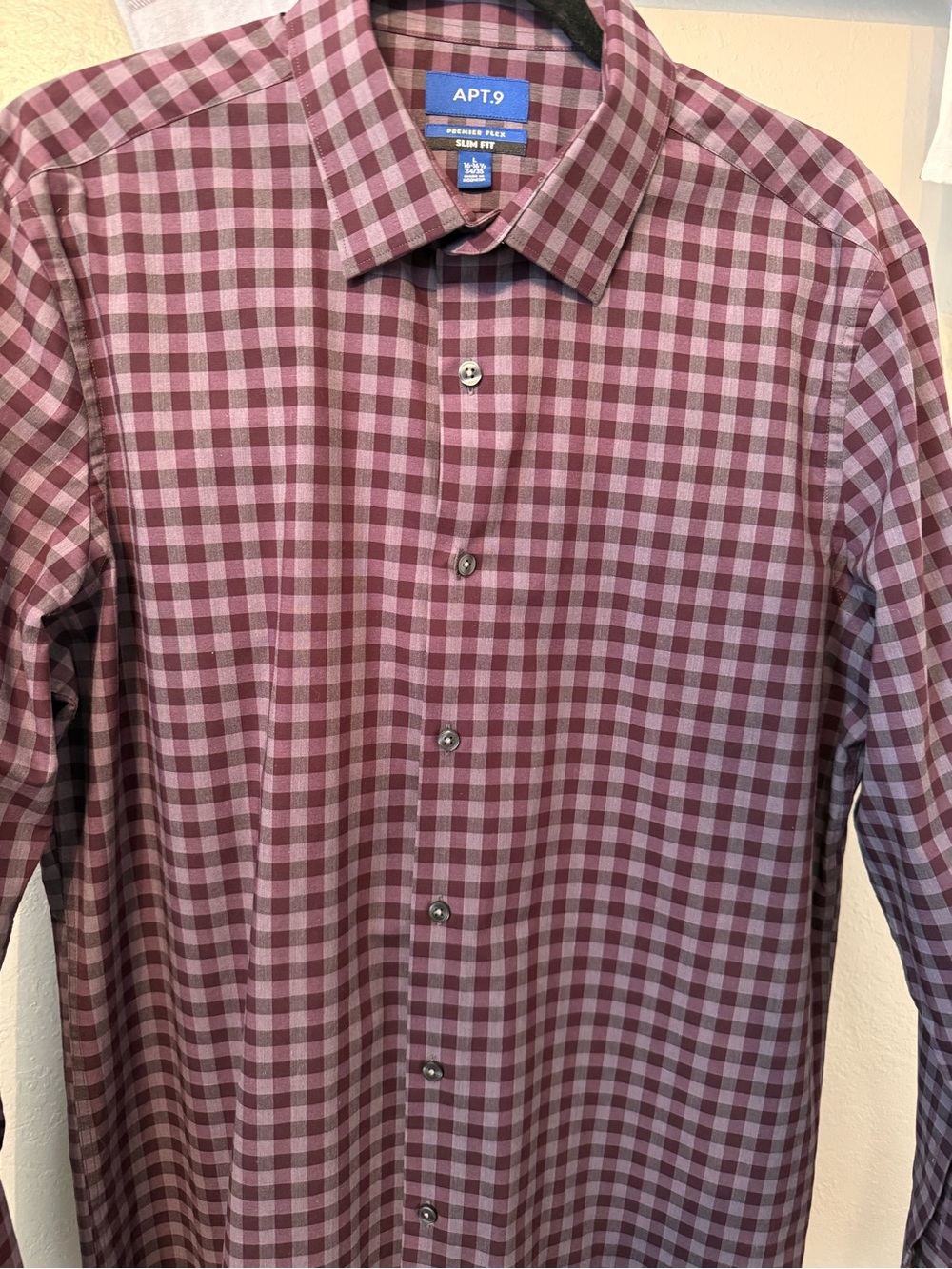 Apt. 9 Men’s Check Dress Shirt
